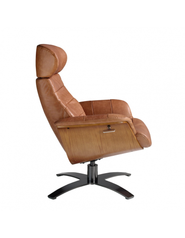 Fauteuil pivotant marron Angel Cerda 5083 À commander