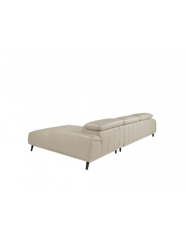 Canapé chaise longue rembourré en cuir avec dossiers articulés 6150 Angel Cerdá l'achat 